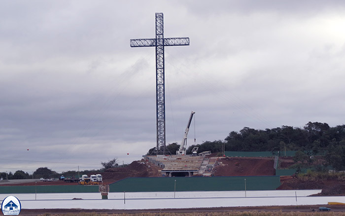 Maior cruz do Brasil já é realidade