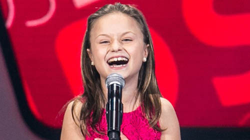 Paranaense de 10 anos está no  "The Voice Kids "