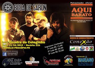 Rosa de Saron: Show em Cornlio Procpio