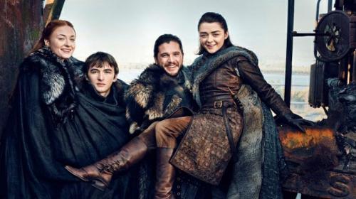 O inverno está chegando! Última temporada de  "Game of Thrones " vai estrear no primeiro semestre de 2019