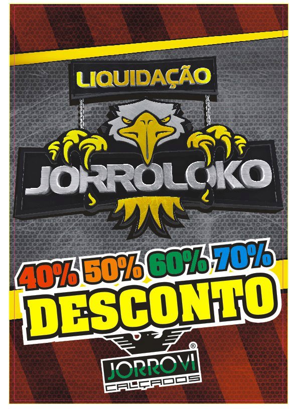 Promoção sales jorrovi calçados