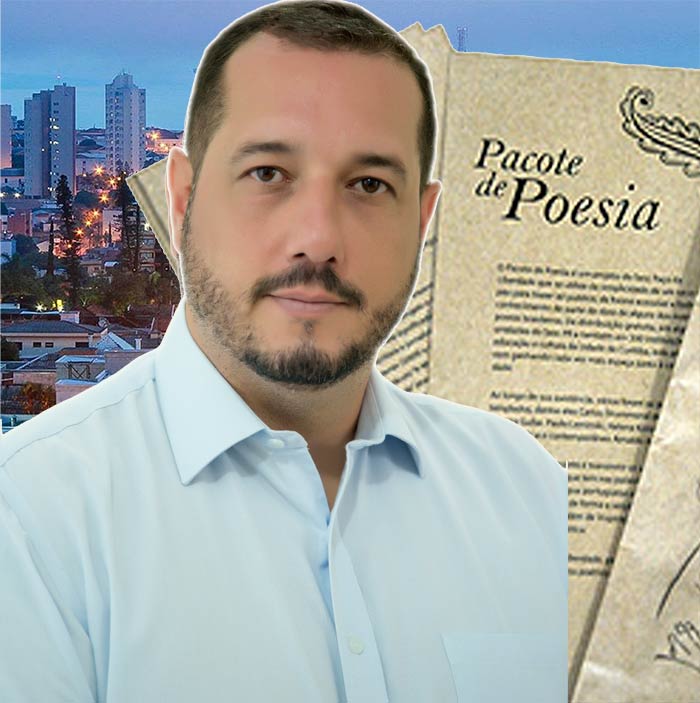 Poeta procopense é contemplado com o “Pacote de Poesia” do SESC