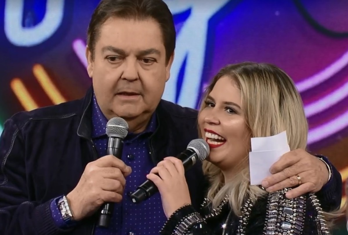 Desabafo! Marília Mendonça provoca Faustão sobre perda de peso