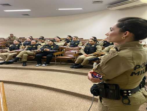 18º BPM realiza palestra em alusão ao Dia da Policial Feminina