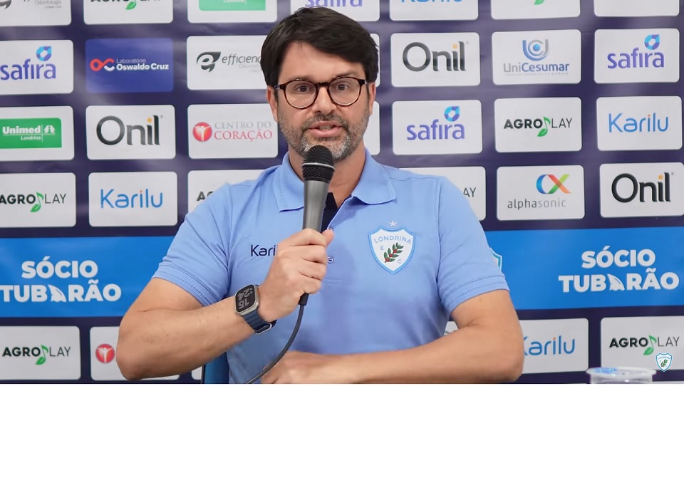 Confira a Coletiva com o Presidente da SAF do Londrina Belintani realizada nesta quinta-feira, 10